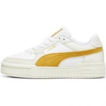 Zapatillas Puma CA Pro Suede FS blancas y amarillas para hombre