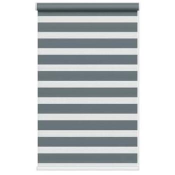 Grey Zebra Roll‑Shade – 90 cm (165 cm Height)