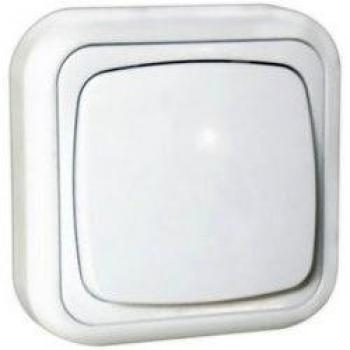 Pulsador de superficie 10A/250V~ 36.480/P/M Electro DH, color marfil, 8430552113613