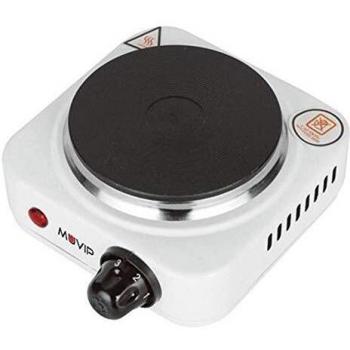 Fornello elettrico Muvip 500W con 1 piastra e 5 potenze