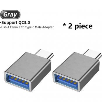 Conector USB-C a USB-A con soporte para MacBook, Samsung, Xiaomi e iPhone