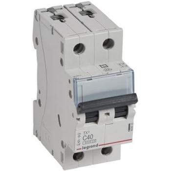 Interruttore magnetotermico TX3 6kA-C 2P 40A