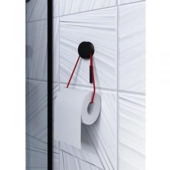 Portarrollos WC Diabolo Rojo Deslustrado