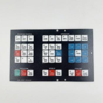 FANUC CNC Operation Panel Membrane A98L-0001-0524