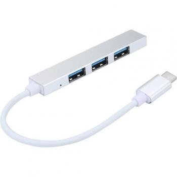 Mini Portable Type-C 4 USB Hub