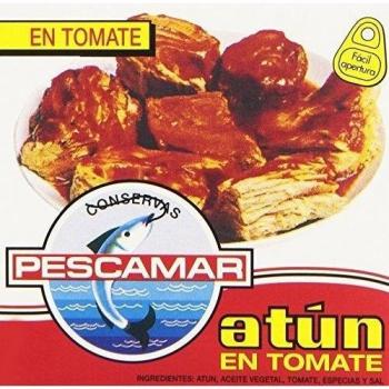 Lata de Atún con Tomates Pescamar – 80 g