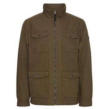 Fieldjacke IDBolven – Herren, XL, Grüne Militärfarbe, 100 % Baumwolle