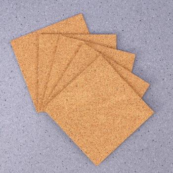 36PCS Cork Mats for DIY Crafts