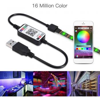 Wireless Mini RGB LED Controller 5V/24V Bluetooth 4.0