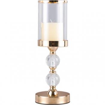 Metal and Crystal Candlestick Holders ZXC023