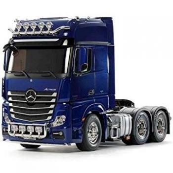 Tamiya 1/14 RC Truck Kit Mercedes-Benz Actros 3363 Gigaspace Blue