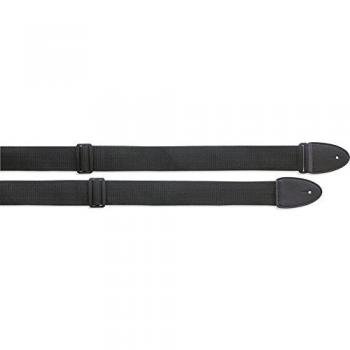 Courroie de guitare Stagg XL en nylon tressé noir