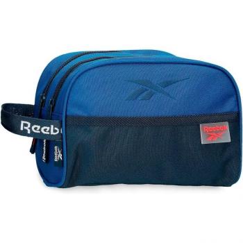 Neceser de Viaje Reebok Atlantic Azul Poliéster con Compartimento Doble