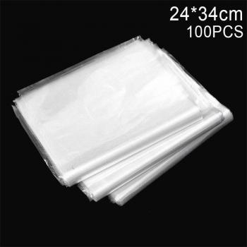 100 Pcs Shrinkable Packaging Film - Clear PVC