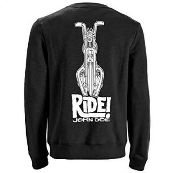Maglia da Moto John Doe Ride - Nero XL