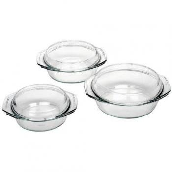 BOHEMIA CRISTAL Schüsselsatz 3-teilig