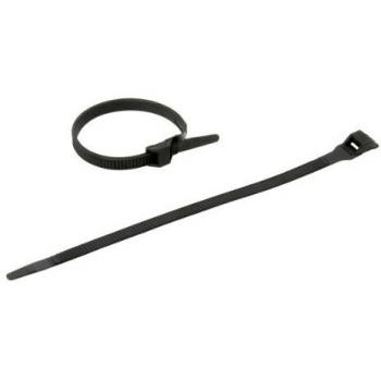 Lot de 50 Colliers Autoblocants 6x180 mm - Noir - Debflex