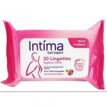 Intima Gyn'expert Lingettes Cranb Bt30