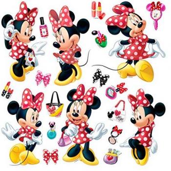 Autocollants Disney - Minnie Mouse - 30 CM x 30 CM