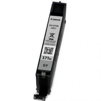 CARTUCHO DE TINTA GRIS CANON CLI-571 XL - 715 HOJAS - COMPATIBLE SEGÚN ESPECIFICACIONES