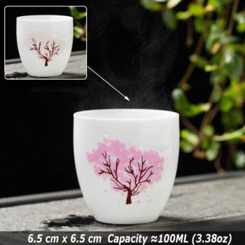 Sakura Bloom Color Changing Teacup