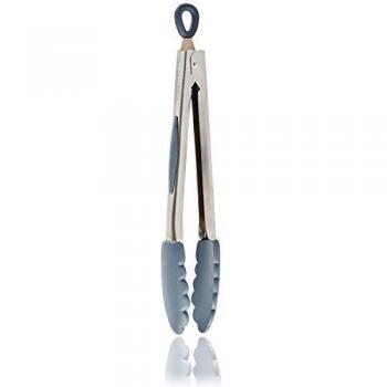 Mastrad F16814 - Pince de cuisine multi-usages avec crochet de suspension