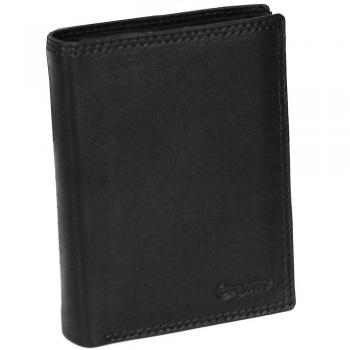 Echtes Esquire Duo Card Wallet Schwarz
