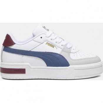 Puma Cali Pro Block Junior Sneaker Schnee/Blau/Rot - 39