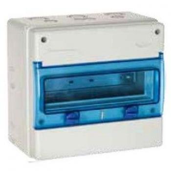 Caja distribución eléctrica Superficie IP65. 12 módulos