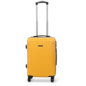 ABS Gele Reiskoffer 8-wielen