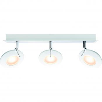 Paulmann 3x3W LED Strahler Orb 230V Weiß-Chrom