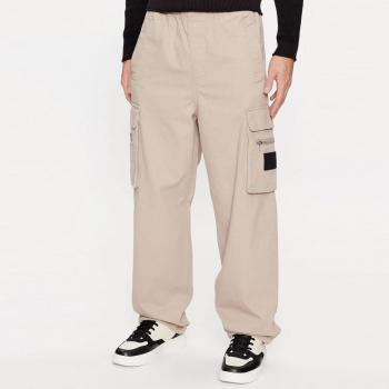 Pantaloni cargo in twill di cotone