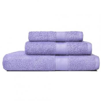 Kiamami Valentina – Serviettes de bain 3 pièces en coton Terry mauve