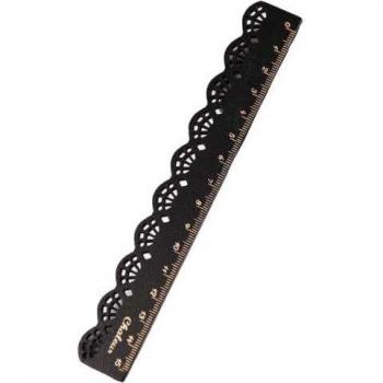 Vintage Holzlineal 15 cm