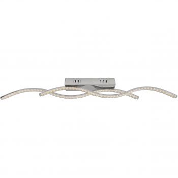 LED Aufbaustrahler Dimmbar 18 W – Chrom Kristall – 90×10×6 cm
