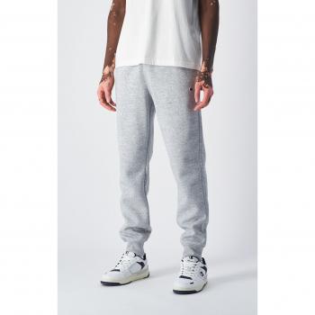 Pantaloni sportivi Champion C Logo Grigio Melange
