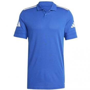 Adidas SQUADRA 25 Herren Poloshirt – Baumwolle, Größe M, Blau