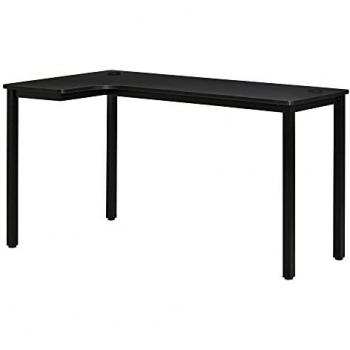 L-Shaped Corner Desk Wood PC Gaming Desk 145 x 81 x 76cm