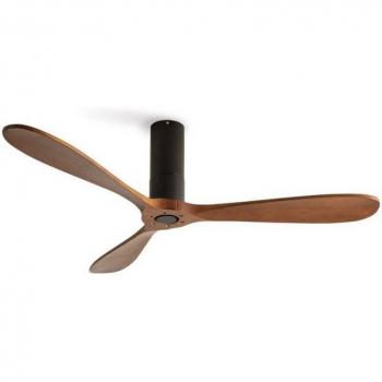 Create Ventilador de Techo 40W Silencioso 132cm Madera