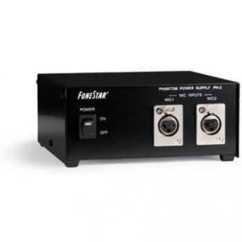Fuente de Alimentación Phantom para micrófonos 48V PH-2