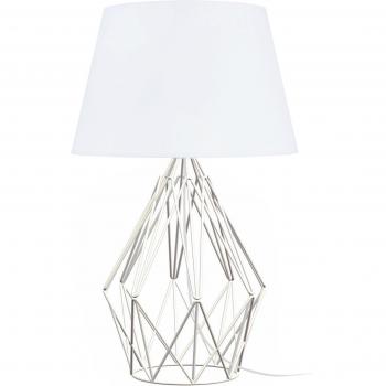 Lampe colonne Aberdeen métal ivoire