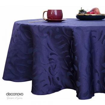 Copritavolo Impermeabile Rettangolare 140cm Blu Nero