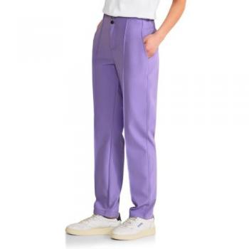 Shiny Lila Damen Chino Hose Technostretch Größe 44 Länge 30