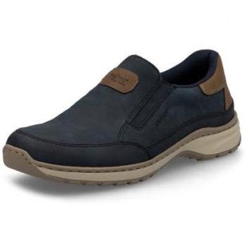RIEKER Basic Herren Slipper Gr. 42 – Freizeitschuh mit Gummizug