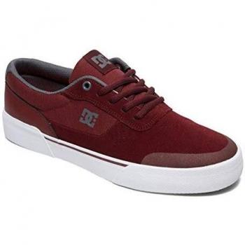 DC Scarpa Switch Plus Skate Series Burgundy (EU 43/US 10, Red)