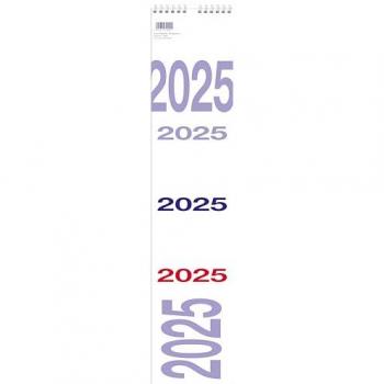 Güss Streifenkalender mit Wochenzählung 2025