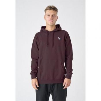 Kapuzensweatshirt Cleptomanicx Hooded Embro Gull 2 für Herren in Lila