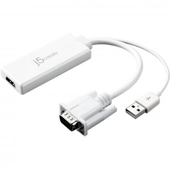 J5 Create VGA to HDMI Video Audio Adapter