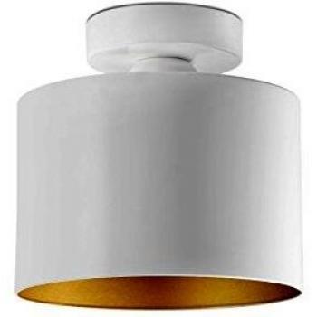 FARO BARCELONA Lighthouse 65137 – Janet Lamp Ceiling Light Gold and White