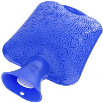 Botella de agua grande 2L PVC grueso con bolsa para refrigerios azul/morado/rojo